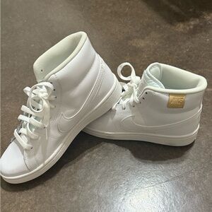 🆕 Nike Court Women's White High-Top Sneakers